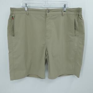 Duck Camp‎ Shorts Mens XXL Khaki Drifter Stretch Performance Fishing Outdoor